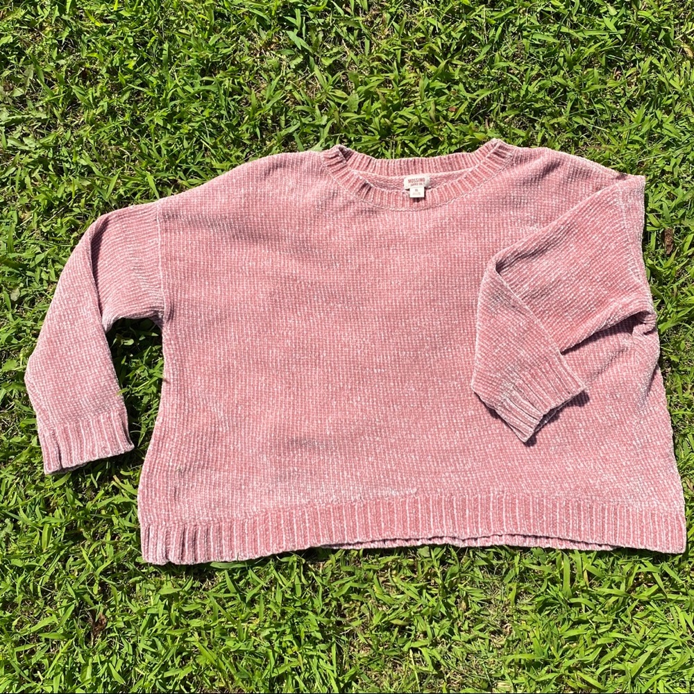 Pink Knitted Sweater